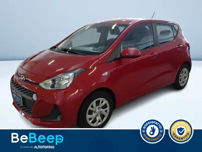 Usata Hyundai i10 Style 67 CV (49 kW) 2017 Rosso metallizzato Utilitaria