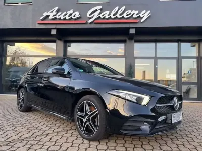 Usata Mercedes A250 Premium Plus 160 CV (117 kW) 2021 Nero Berlina