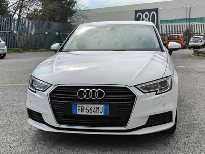 Usata Audi A3 Sport 116 CV (85 kW) 2018 Bianco Berlina