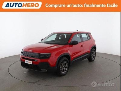 Usata Jeep Avenger Longitude 100 CV (73 kW) 2025 Rosso SUV