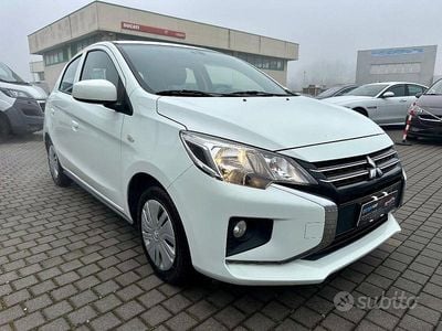 Usata Mitsubishi Space Star 71 CV (52 kW) 2020 Bianco Utilitaria
