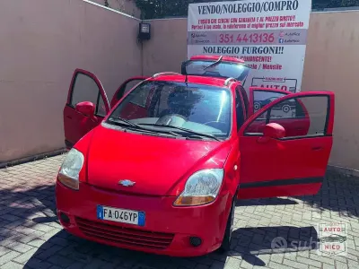 Usata Chevrolet Matiz 61 CV (44 kW) 2007 Rosso Utilitaria