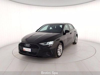 Usata Audi A3 Advanced 150 CV (110 kW) 2020 Nero Berlina