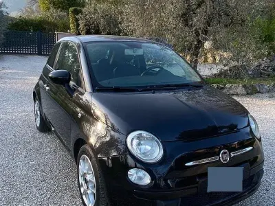 Usata Fiat 500 69 CV (50 kW) 2009 Nero Cabrio