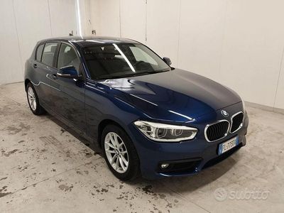 Usata BMW 116 116 CV (85 kW) 2017 Blu Utilitaria