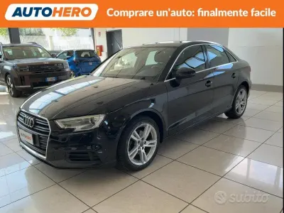 Usata Audi A3 110 CV (80 kW) 2017 Nero Berlina