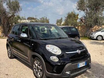 Usata Fiat 500L Trekking 85 CV (62 kW) 2014 Nero Monovolume
