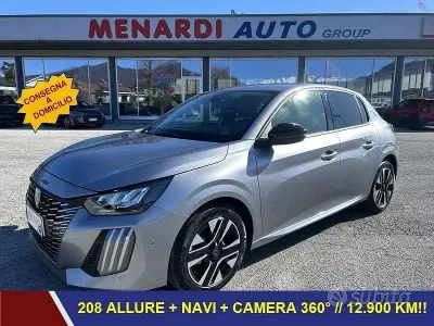Usata Peugeot 208 Allure 101 CV (74 kW) 2025 Grigio Utilitaria
