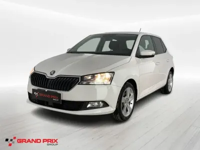 Usata Skoda Fabia Design Edition 75 CV (55 kW) 2019 Bianco Utilitaria