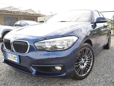 Usata BMW 118 Advantage 150 CV (110 kW) 2016 Blu/azzurro Utilitaria
