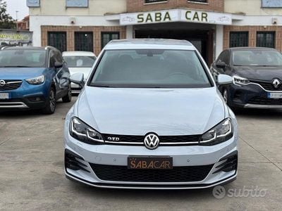 Usata VW Golf VII GTD 150 CV (110 kW) 2018 Bianco Berlina
