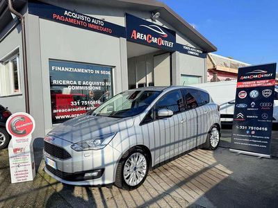 Usata Ford C-MAX Titanium 120 CV (88 kW) 2017 Grigio polvere di luna Monovolume
