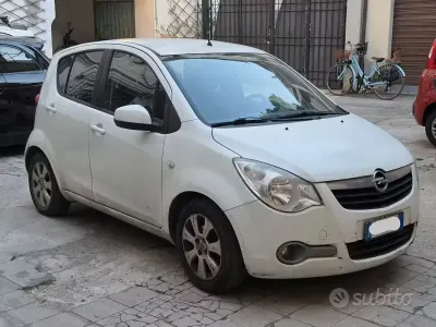 Usata Opel Agila Enjoy 86 CV (63 kW) 2010 Bianco Utilitaria
