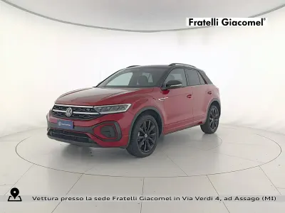 Usata VW T-Roc R-line 110 CV (80 kW) 2023 Nero SUV
