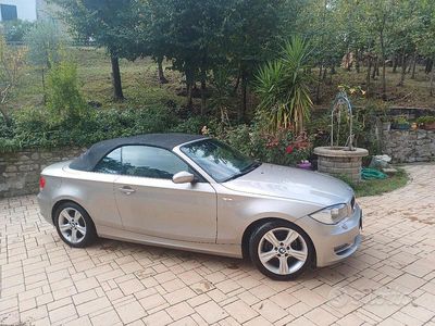 Usata BMW 118 Cabriolet Efficient Dynamics 143 CV (105 kW) 2009 Grigio Cabrio