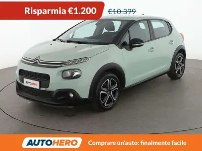 Usata Citroën C3 Feel 83 CV (61 kW) 2019 Verde Utilitaria