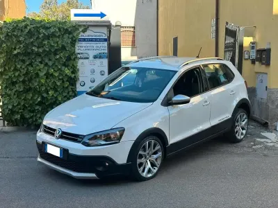 Usata VW Polo Cross 90 CV (66 kW) 2017 Bianco Utilitaria