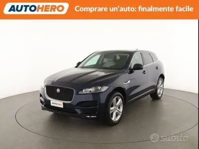 Usata Jaguar F-Pace Prestige 179 CV (131 kW) 2017 Blu/azzurro SUV