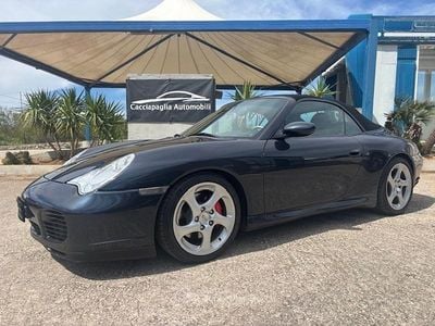 Usata Porsche 911 Carrera 4S Cabriolet 321 CV (236 kW) 2005 Blu/azzurro Cabrio