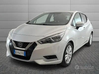 Usata Nissan Micra Acenta 101 CV (74 kW) 2020 Grigio Utilitaria