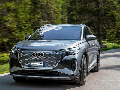 Usata Audi Q4 e-tron Advanced 82 kW (112 CV) 2022 Grigio SUV