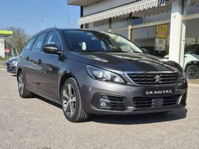 Usata Peugeot 308 Allure 131 CV (96 kW) 2018 Grigio Station wagon
