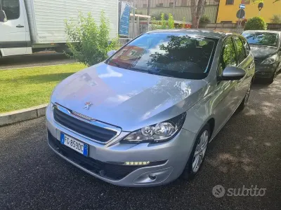 Usata Peugeot 308 Allure 120 CV (88 kW) 2017 Grigio Station wagon