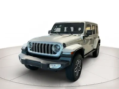 Nuova Jeep Wrangler Sahara 2025 Argento SUV