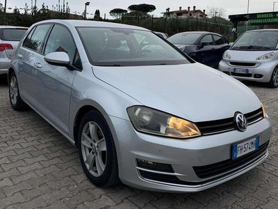 Usata VW Golf VII Highline 110 CV (80 kW) 2017 Grigio Berlina