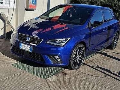 Usata Seat Ibiza FR 80 CV (58 kW) 2021 Blu/azzurro Utilitaria