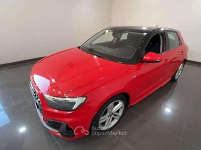 Usata Audi A1 Sportback S-Line 117 CV (86 kW) 2020 Rosso misano Utilitaria