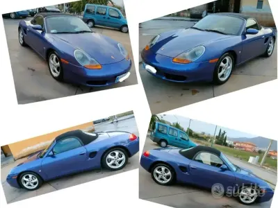 Usata Porsche Boxster 204 CV (150 kW) 1999 Bluazzurro Cabrio