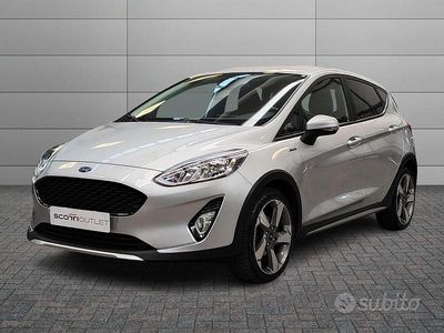 Usata Ford Fiesta Active 86 CV (63 kW) 2018 Grigio Utilitaria