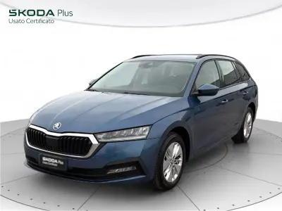 Occasion Skoda Octavia Executive 150 PK (110 kW) 2020 Blauw Stationwagen