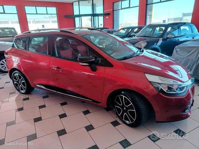 Usata Renault Clio GrandTour 90 CV (66 kW) 2013 Arancione Station wagon