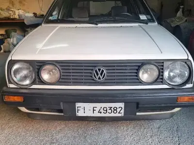 Usata VW Golf II 1986 Bianco Utilitaria