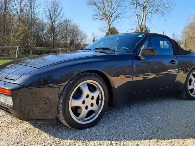 Usata Porsche 944 250 CV (183 kW) 1991 Nero Cabrio