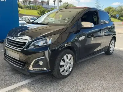 Usata Peugeot 108 Allure 72 CV (52 kW) 2020 Nero Berlina