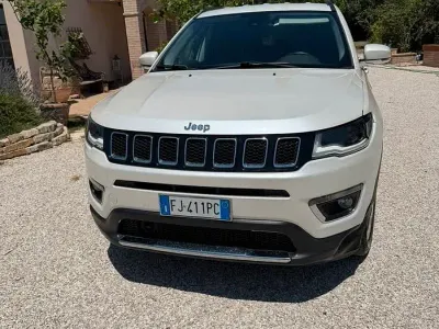 Usata Jeep Compass 140 CV (102 kW) 2017 Bianco SUV