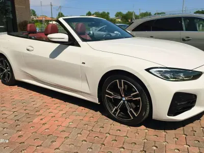 Usata BMW 420 Cabriolet M Sport 184 CV (135 kW) 2024 Bianco Cabrio