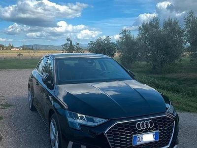 Usata Audi A3 Advanced 110 CV (80 kW) 2021 Nero Berlina