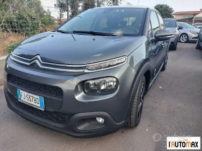 Usata Citroën C3 PureTech 82 CV (60 kW) 2017 Grigio Berlina