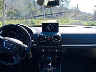 Usata Audi A3 Attraction 110 CV (80 kW) 2014 Nero Berlina