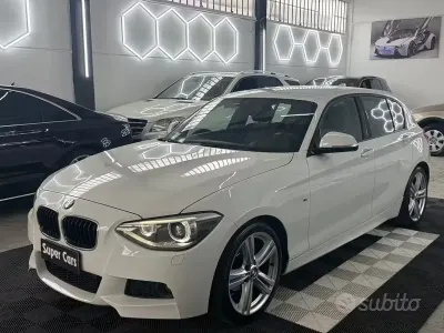 Usata BMW 116 M Sport 116 CV (85 kW) 2015 Bianco Utilitaria