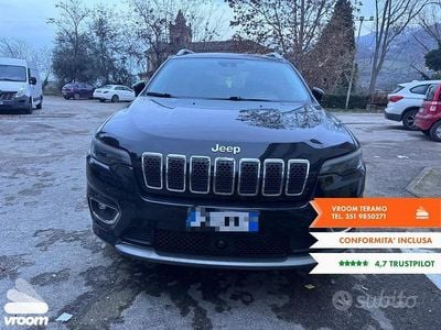 Usata Jeep Cherokee Overland 194 CV (142 kW) 2020 Nero SUV