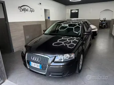 Usata Audi A3 Ambiente 105 CV (77 kW) 2006 Nero Utilitaria