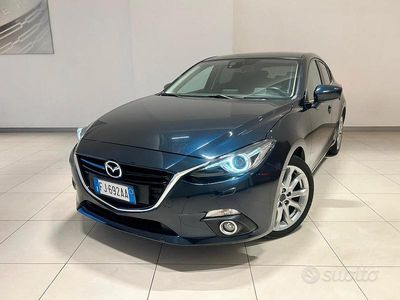 Usata Mazda 3 Exceed 105 CV (77 kW) 2017 Blu Berlina
