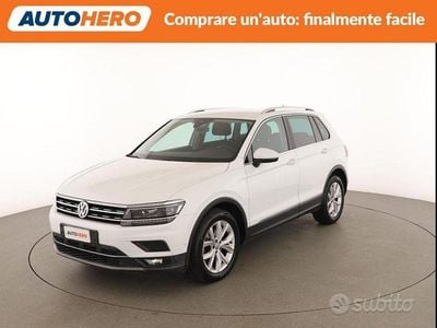 Usata VW Tiguan Advance 150 CV (110 kW) 2017 Bianco SUV