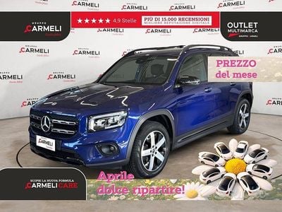 Usata Mercedes GLB200 Night 150 CV (110 kW) 2023 Blu SUV
