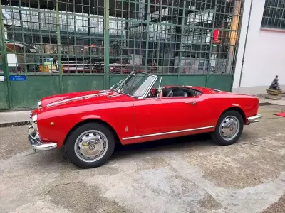 Usata Alfa Romeo Giulietta 80 CV (58 kW) 1960 Rosso Cabrio